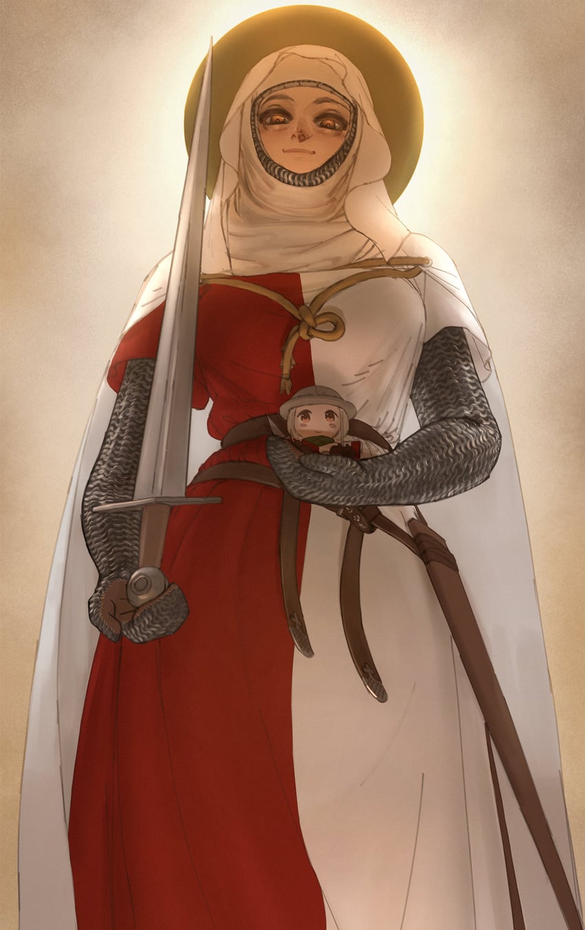 saint aileite (ordo mediare sisters) drawn by wass_nonnam