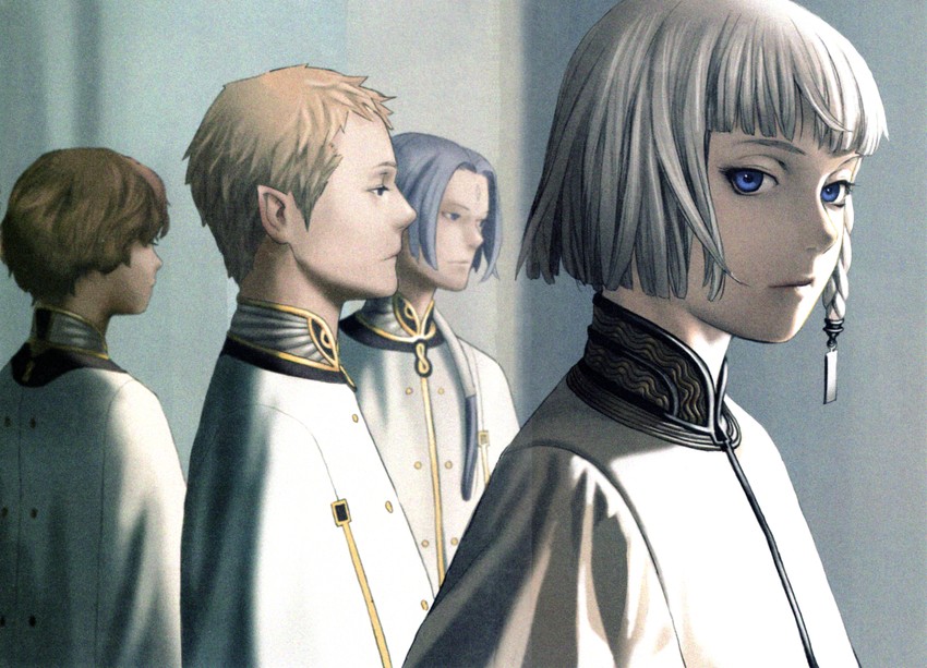 dio eraclea and lucciola (last exile) drawn by murata_range