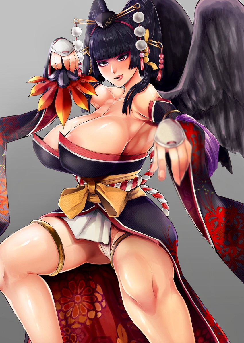 nyotengu (dead or alive and 1 more) drawn by sonparesu