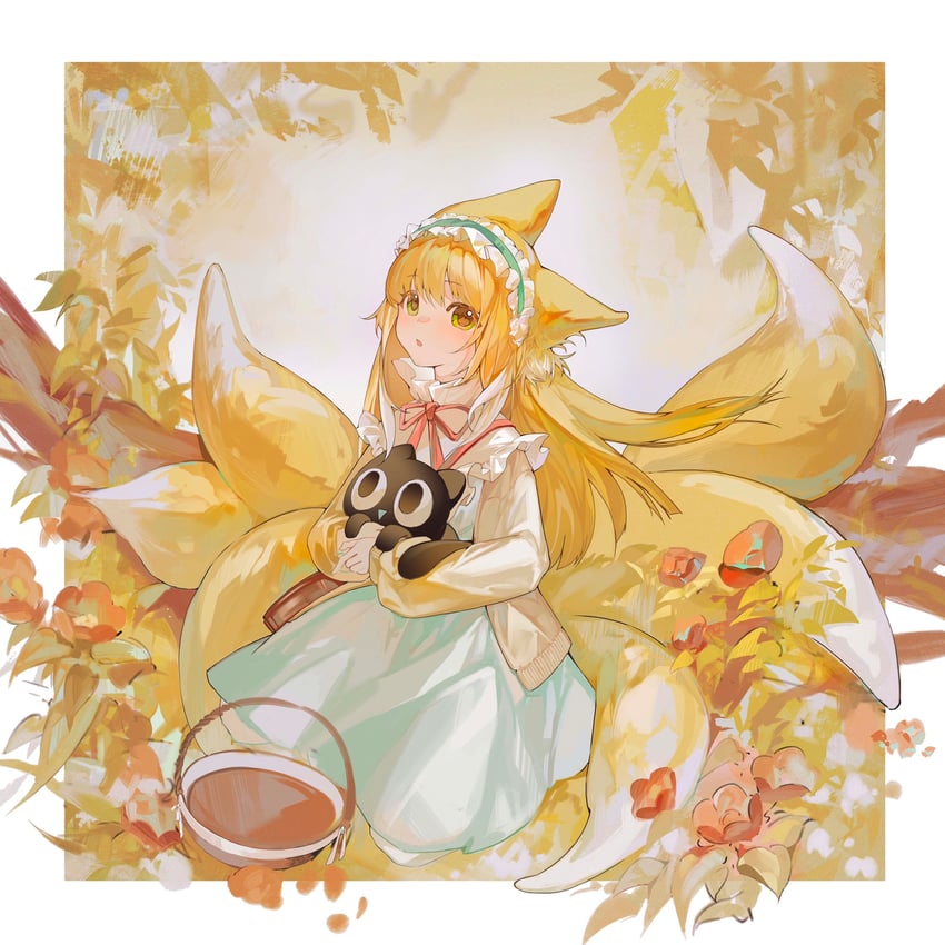 suzuran and luo xiaohei (arknights and 1 more) drawn by shikakrosho