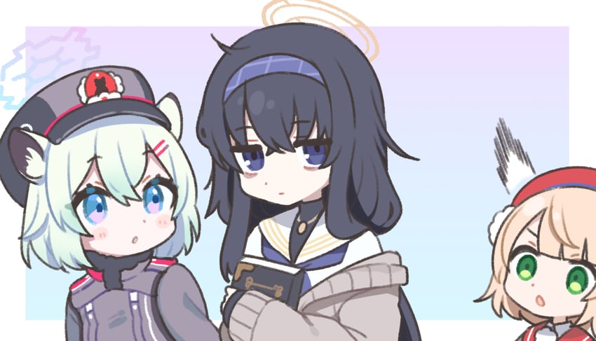 ui, shigure ui, and shigure (blue archive and 1 more) drawn by shigure_ui