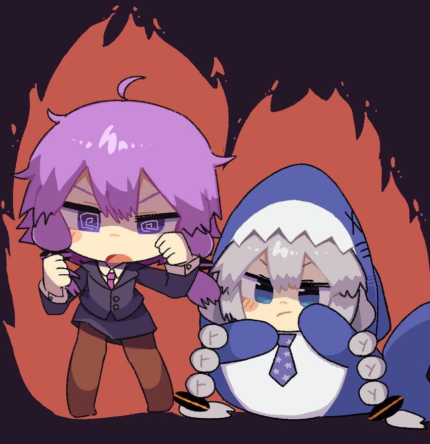 yuzuki yukari and kizuna akari (vocaloid and 1 more) drawn by konohoshi