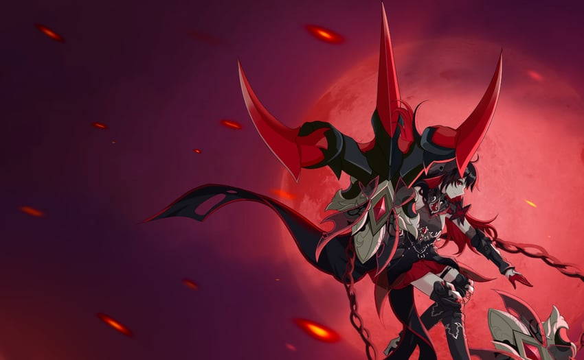 seele vollerei and seele (honkai and 1 more) drawn by yuking-