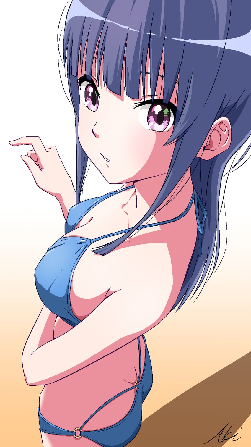 yoroizuka mizore (hibike! euphonium) drawn by aki_(art_of_aki)