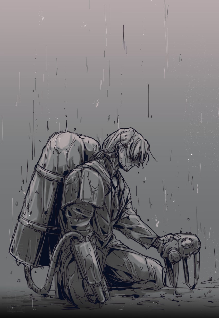gregor (project moon and 1 more) drawn by mry_46