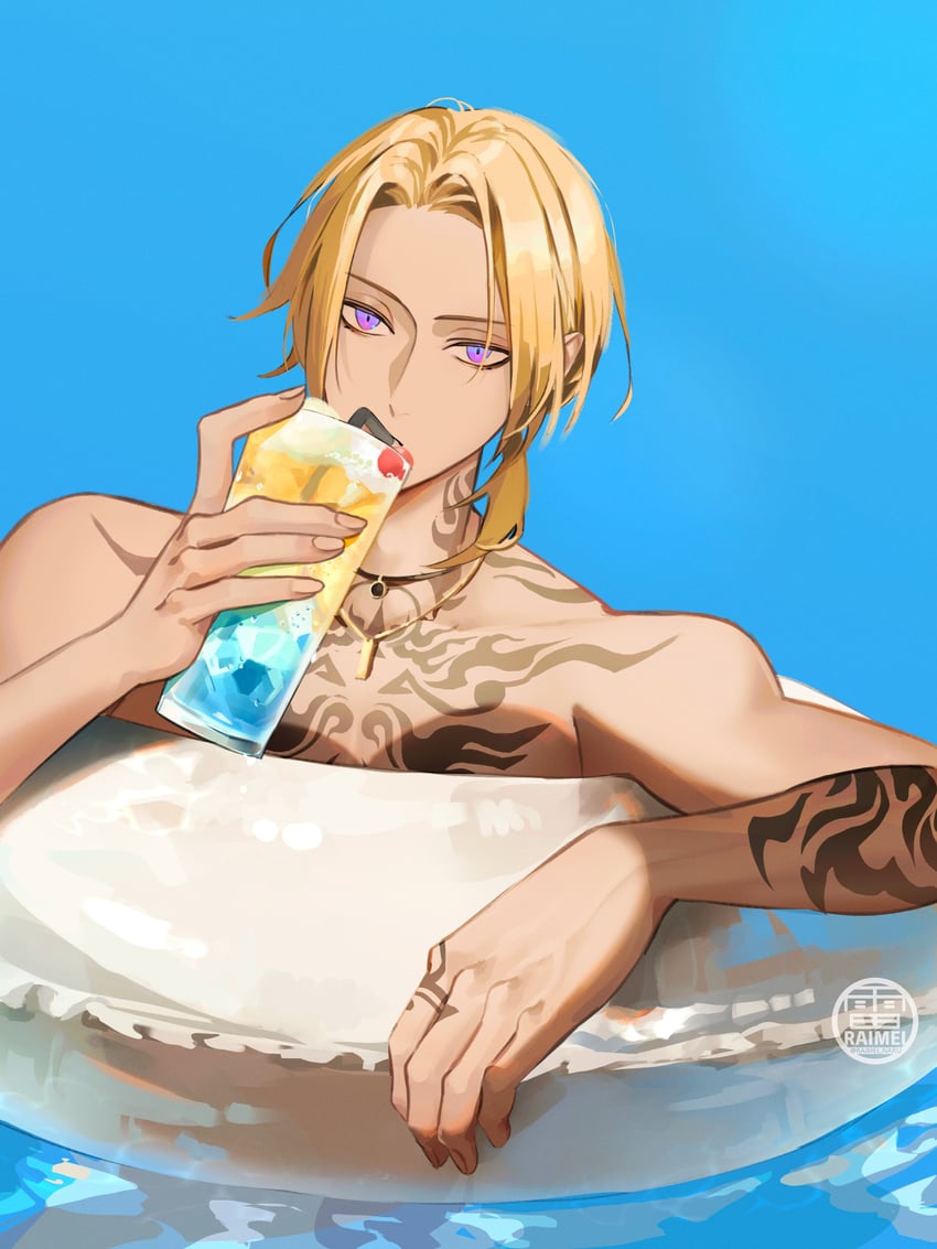 luca kaneshiro (nijisanji and 1 more) drawn by raimei_naru