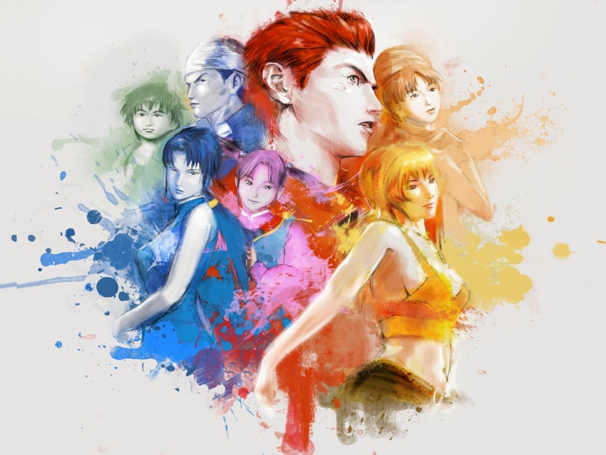 ling shen hua, hazuki ryou, joy, hong xiu ying, ren wu ying, and 2 more (shenmue and 1 more) drawn by phoonaru