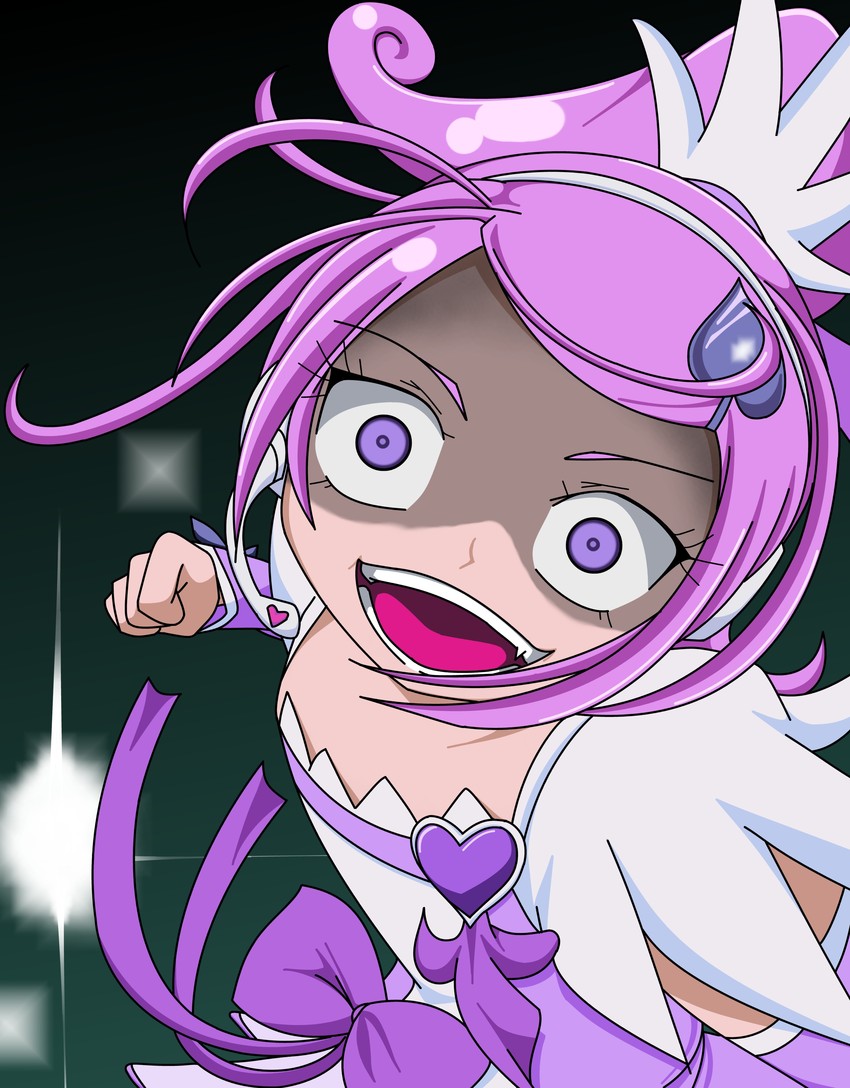 kuroki tomoko and cure sword (precure and 2 more) drawn by kuze2501