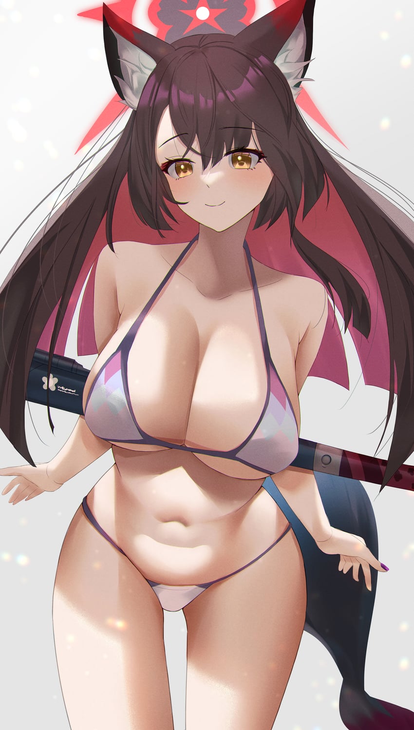 wakamo (blue archive) drawn by katagiri_nanoka