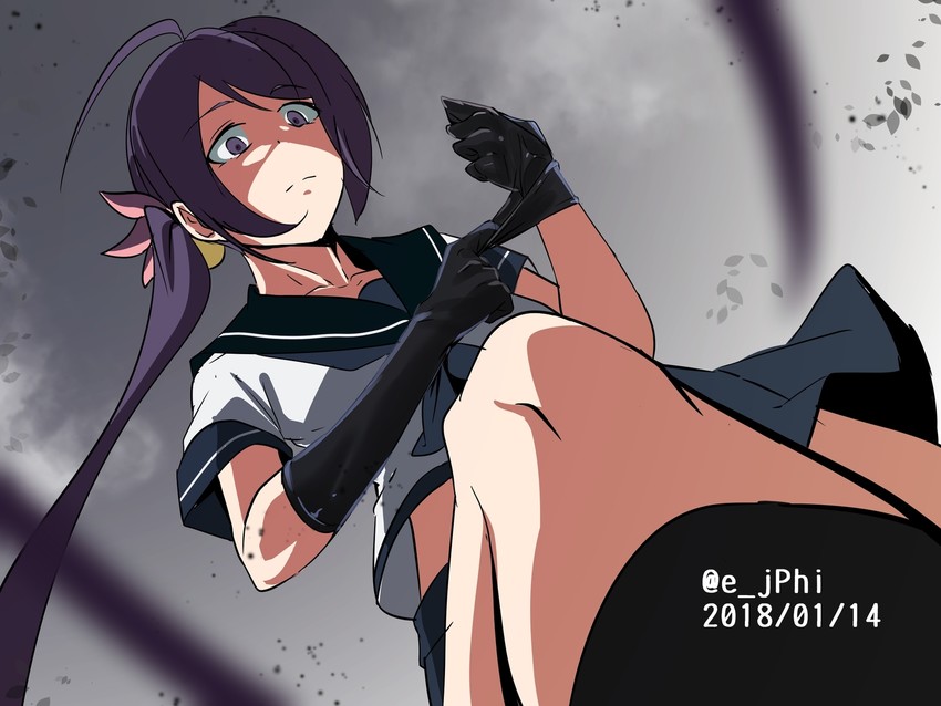 akebono (kantai collection) drawn by doushi_tatsu_to_dekkai_no