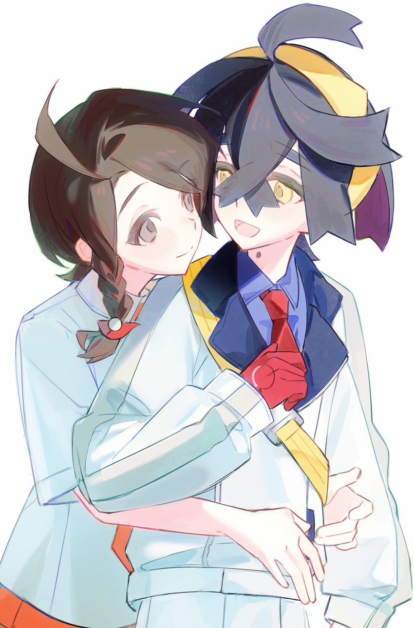 kieran and juliana (pokemon and 1 more) drawn by yuiihcoma