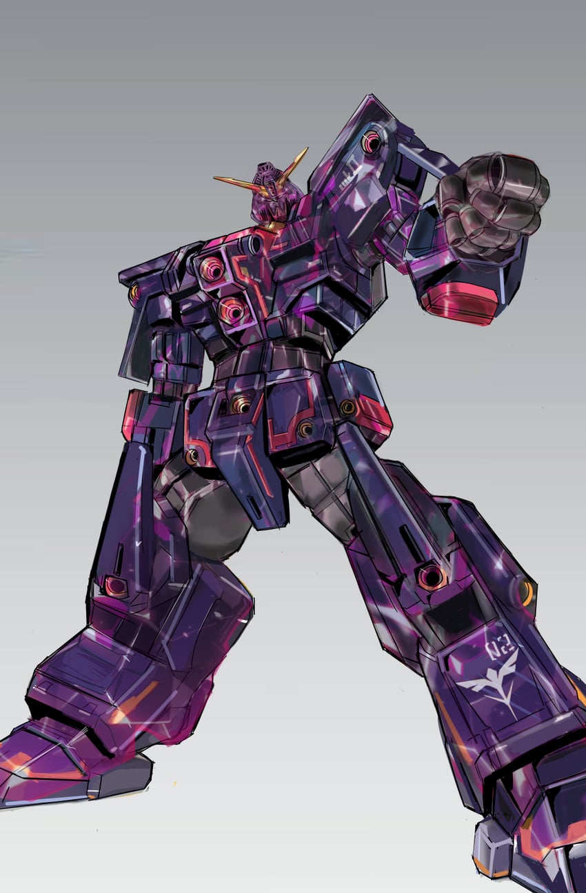 psycho gundam mk ii (original and 2 more) drawn by huo_ji_wu