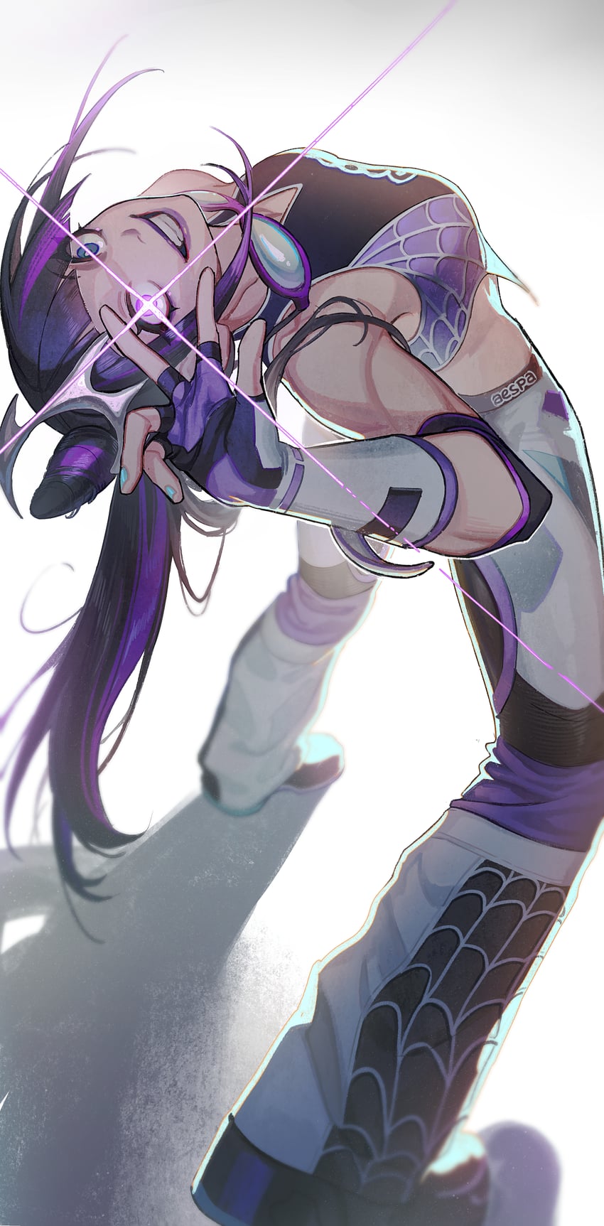 han juri (street fighter and 2 more) drawn by gootai
