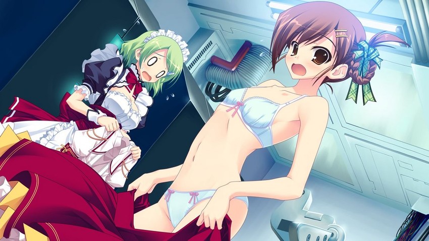 miyazono hitomi and kuroe (kimi wo aogi otome wa hime ni) drawn by kikurage_(plastic_people) and satou_satoru
