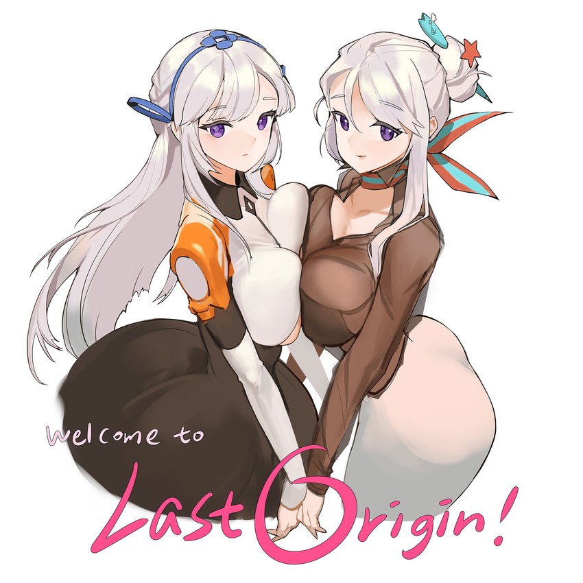 aisha and fatima (last origin) drawn by rorobomb