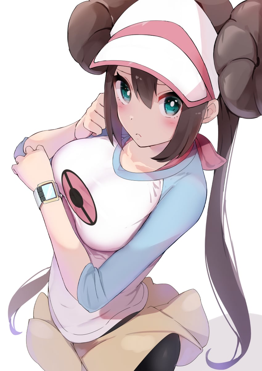 rosa (pokemon and 1 more) drawn by racket_ti1