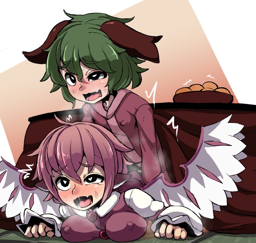 mystia lorelei and kasodani kyouko (touhou) drawn by epic_armageddon