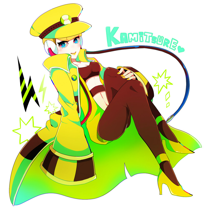 elesa (pokemon and 1 more) drawn by kisaragi_yuu_(fallen_sky)