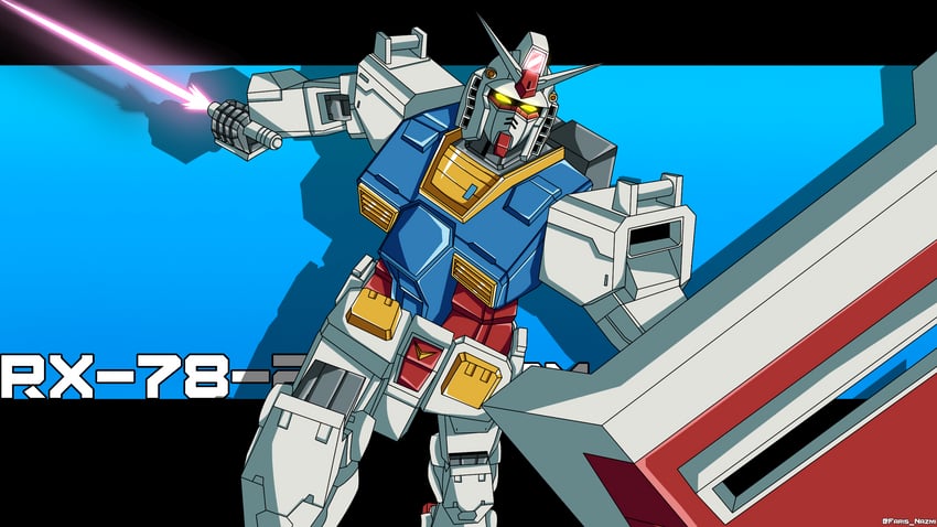rx-78-2 gundam (gundam and 2 more) drawn by gundrass