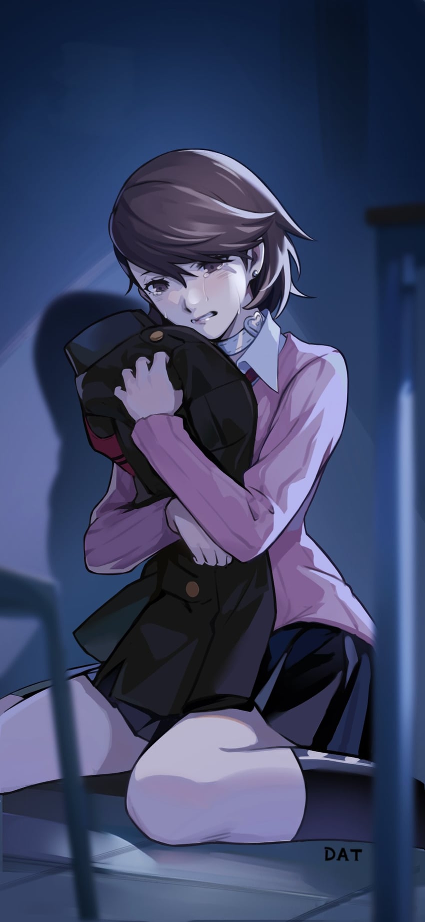 yuuki makoto and takeba yukari (persona and 2 more) drawn by da-cart