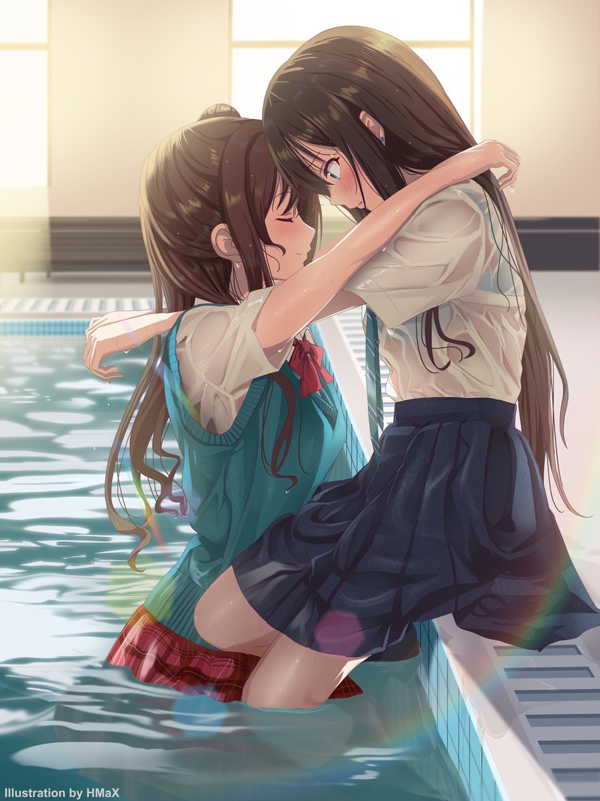 shibuya rin and shimamura uzuki (idolmaster and 2 more) drawn by hmax