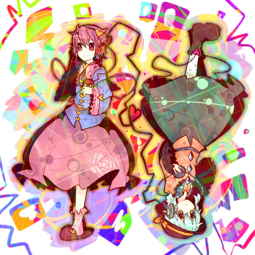 komeiji koishi and komeiji satori (touhou) drawn by itomugi-kun