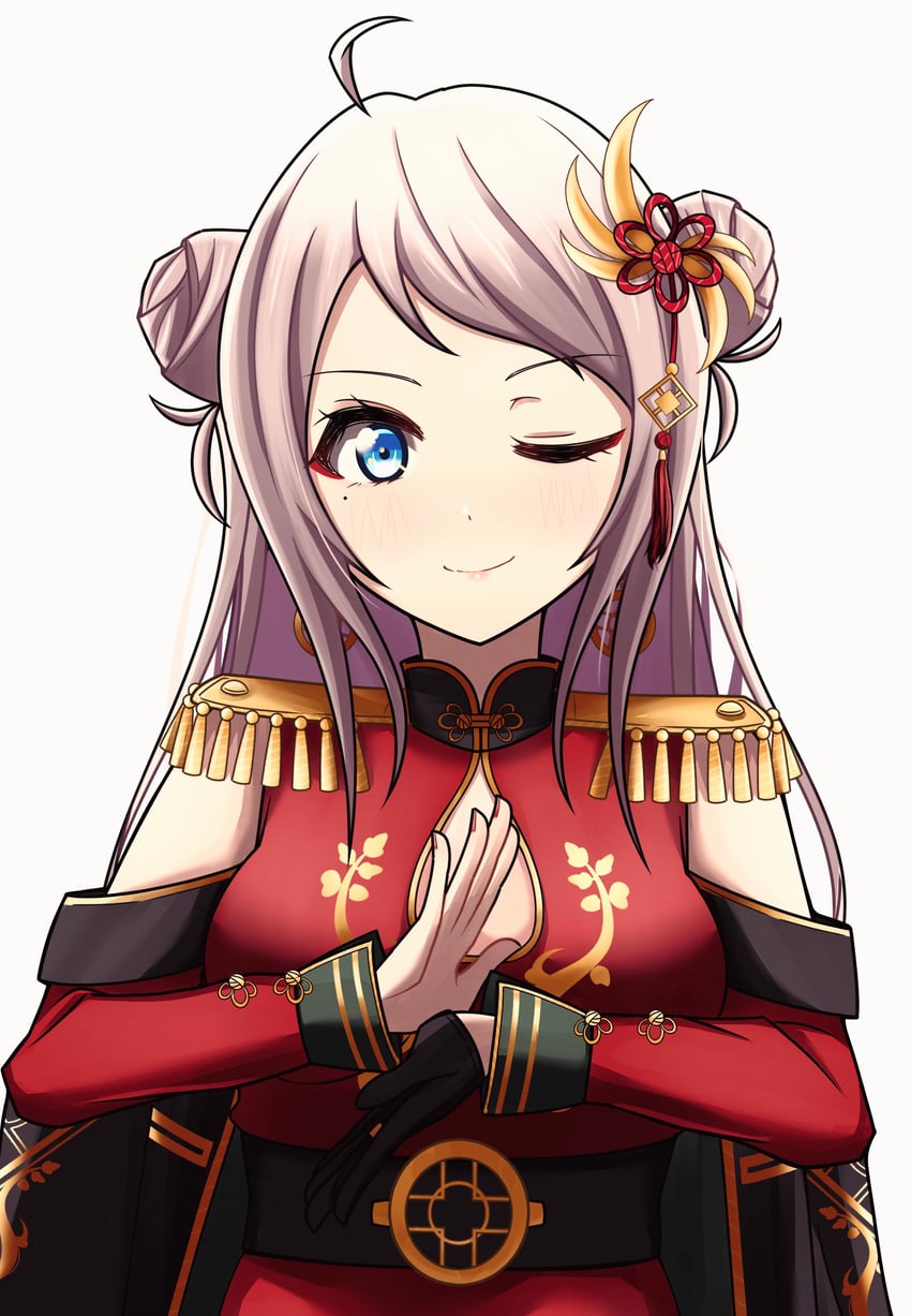 zhong lanzhu (love live! and 1 more) drawn by ame_(amedayo_njgk)