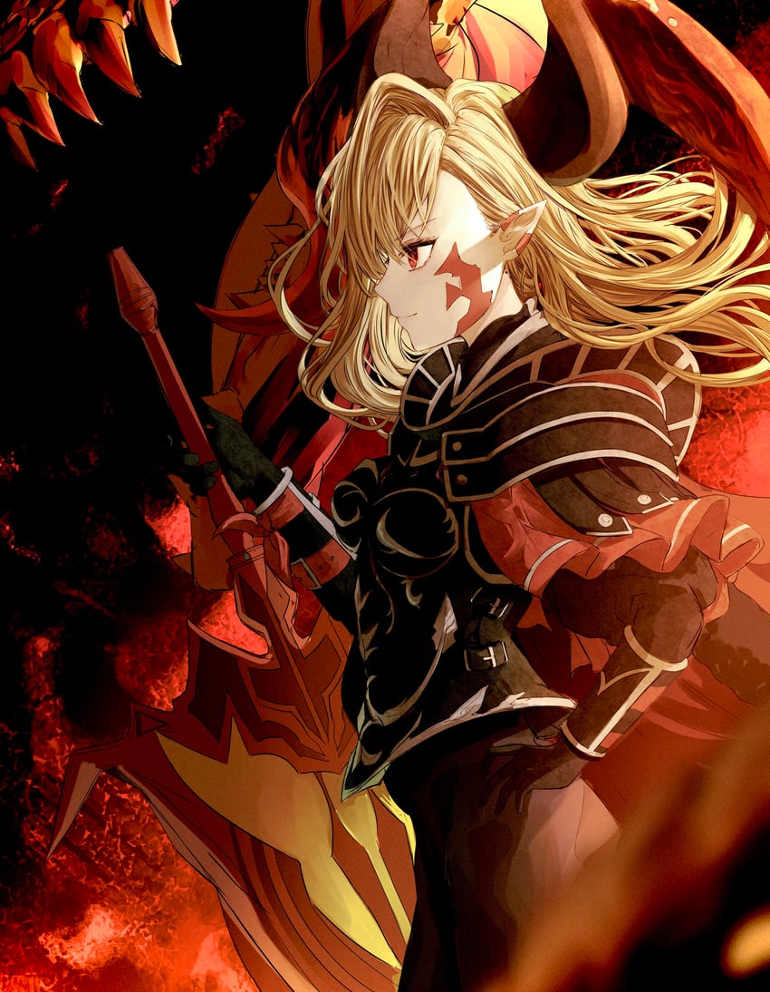 nero claudius and queen draco (fate and 1 more) drawn by yagi_(yagi5art)