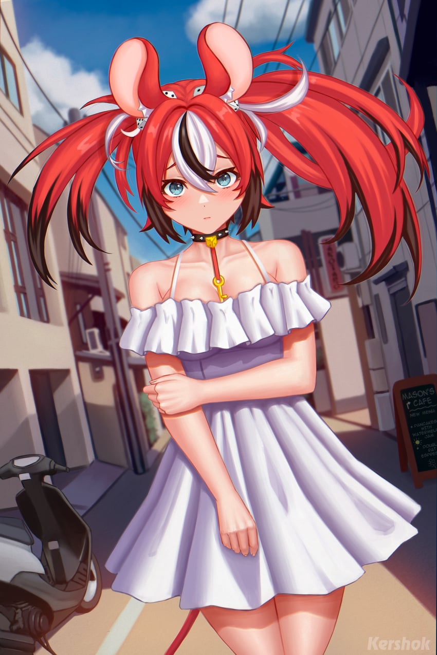 hakos baelz (hololive and 1 more) drawn by kershok