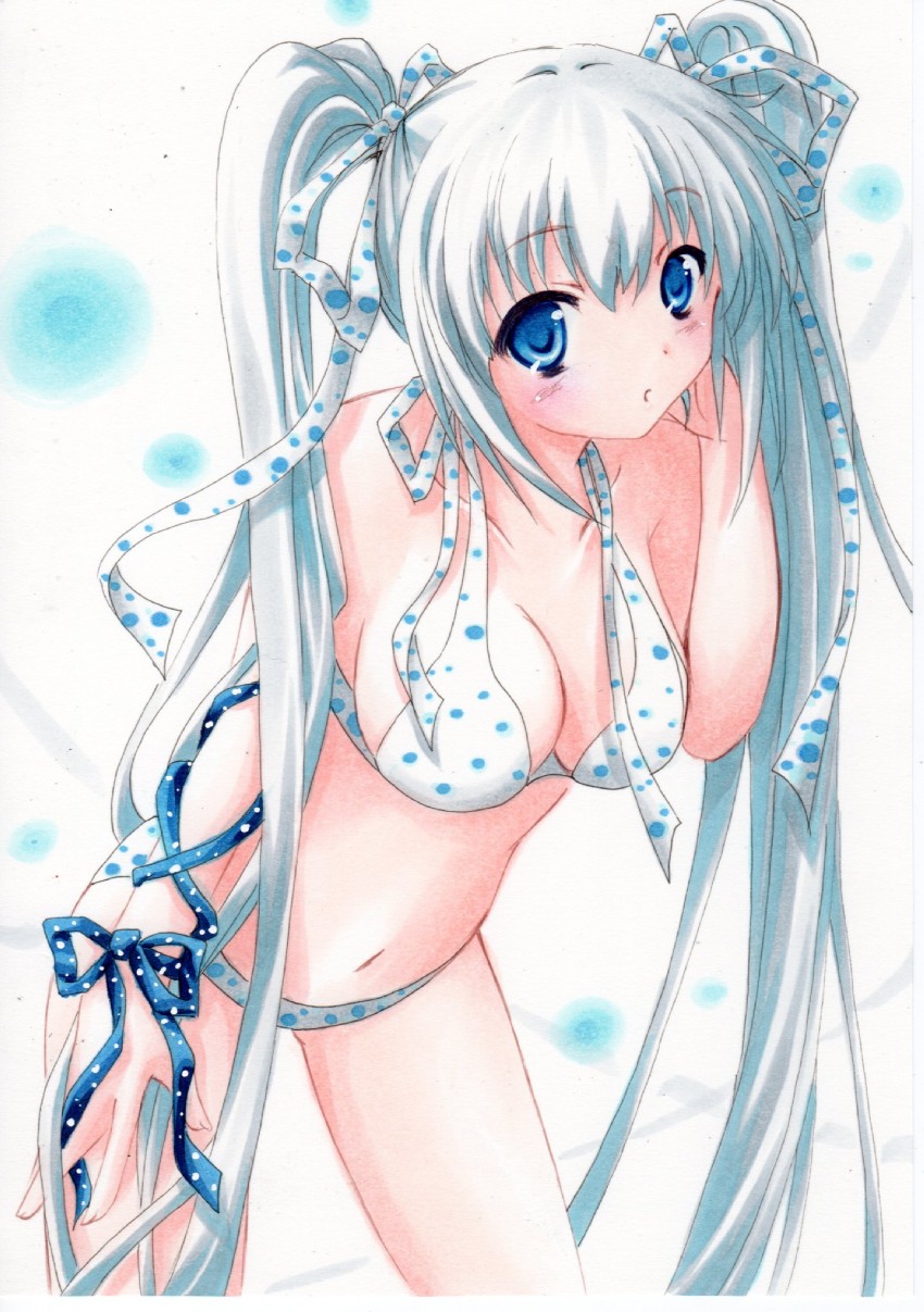 hatsune miku and yuki miku (vocaloid) drawn by 12koren12