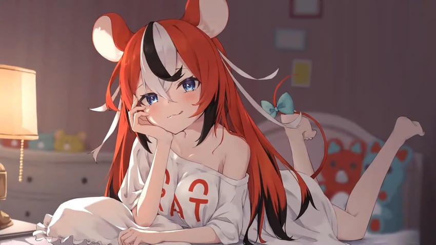 hakos baelz (hololive and 1 more) drawn by taitan