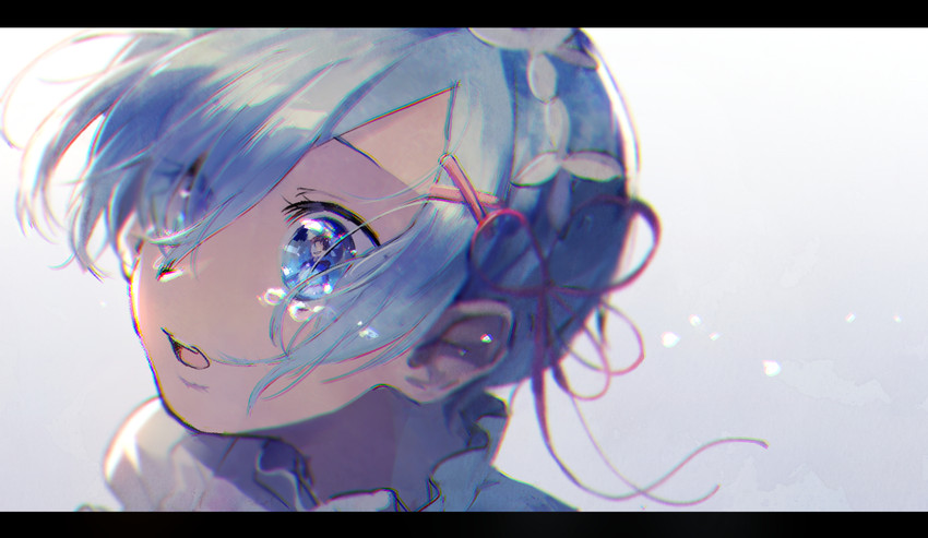 rem and natsuki subaru (re:zero kara hajimeru isekai seikatsu) drawn by mebaru