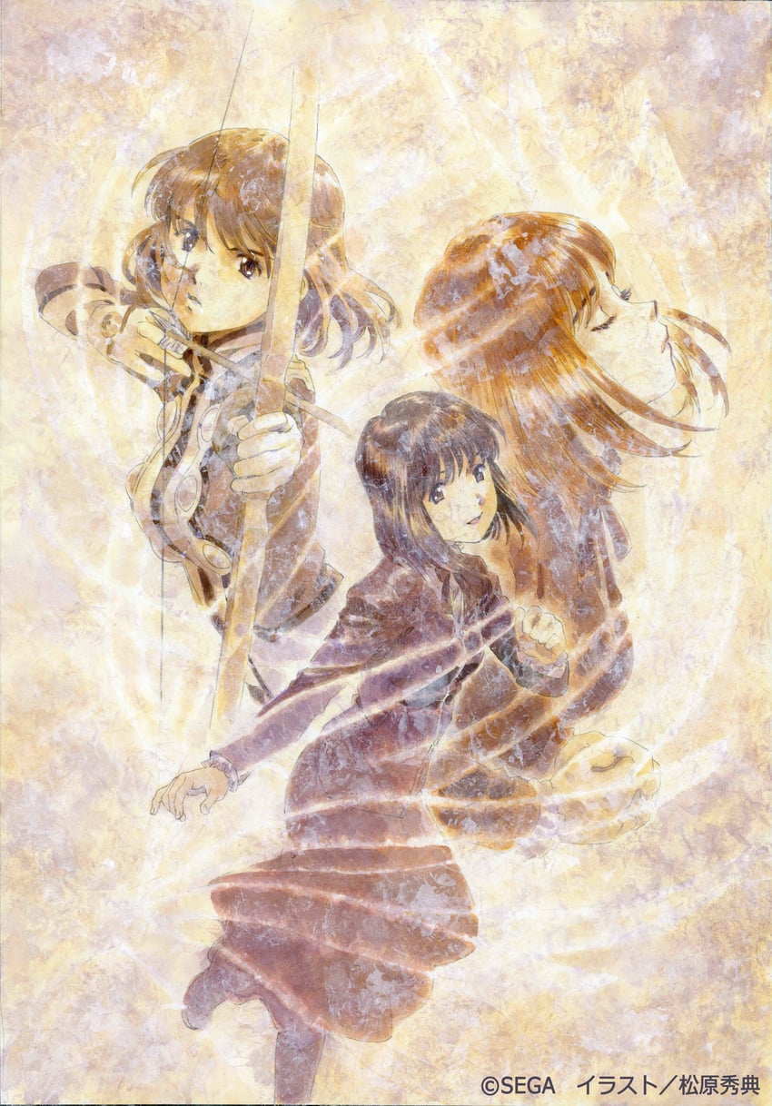 kitaooji hanabi (sakura taisen and 2 more) drawn by matsubara_hidenori
