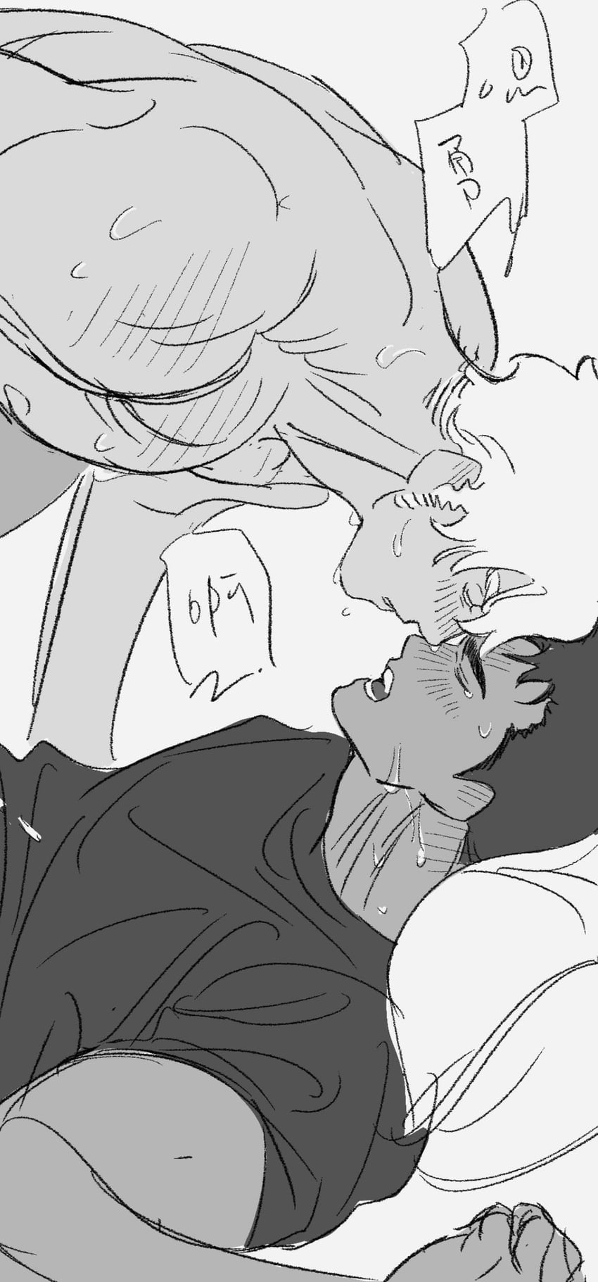 ao isami and lewis smith (yuuki bakuhatsu bang bravern) drawn by haohaoci