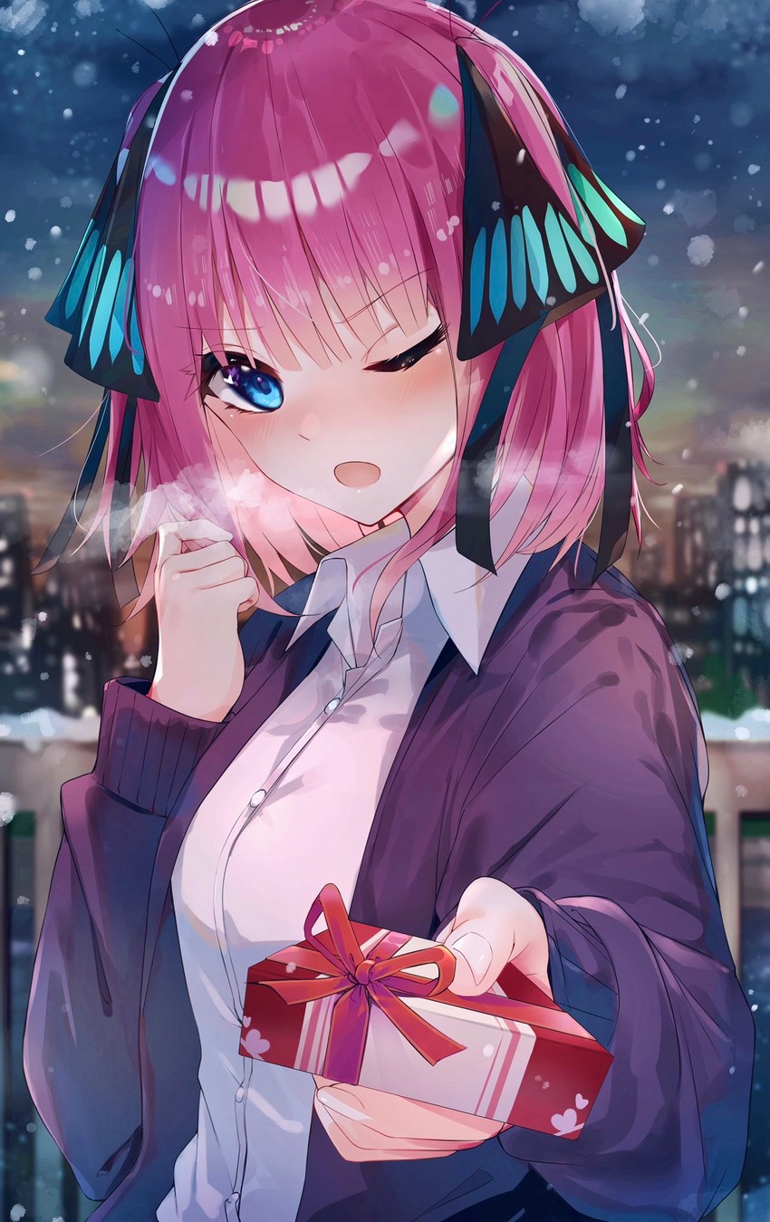 nakano nino (go-toubun no hanayome) drawn by kurokuro_illust