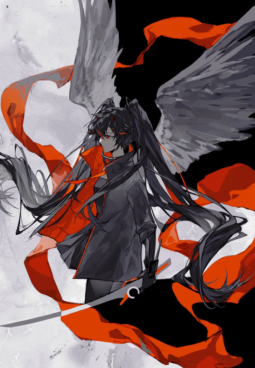 lucia and lucia: plume (punishing: gray raven) drawn by zhouliang48183