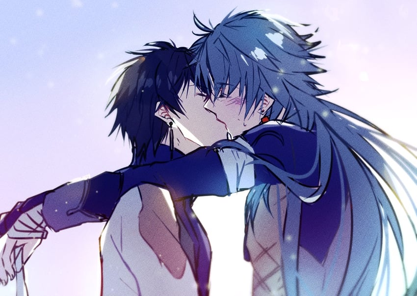 dan heng and blade (honkai and 1 more) drawn by w_nayuki