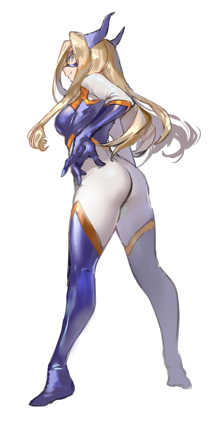 mount lady (boku no hero academia) drawn by akiyama_youkou
