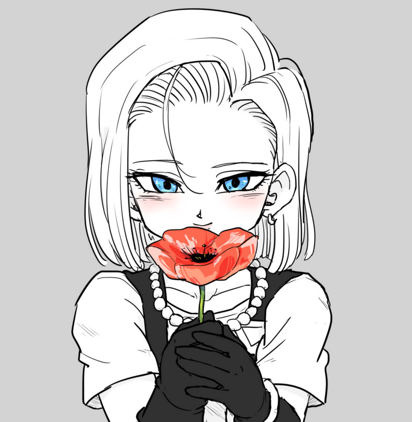 android 18 (dragon ball and 1 more) drawn by tkgsize