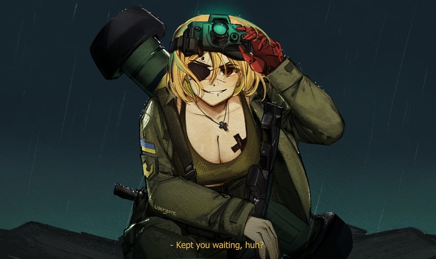 big boss and marichka (original and 3 more) drawn by usergore