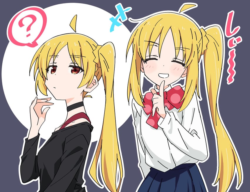 ijichi nijika and ijichi seika (bocchi the rock!) drawn by take_shinobu
