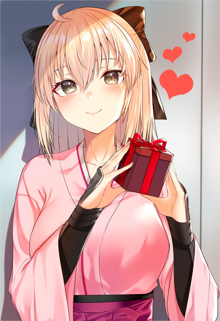 okita souji (fate and 1 more) drawn by jun_(aousa0328)