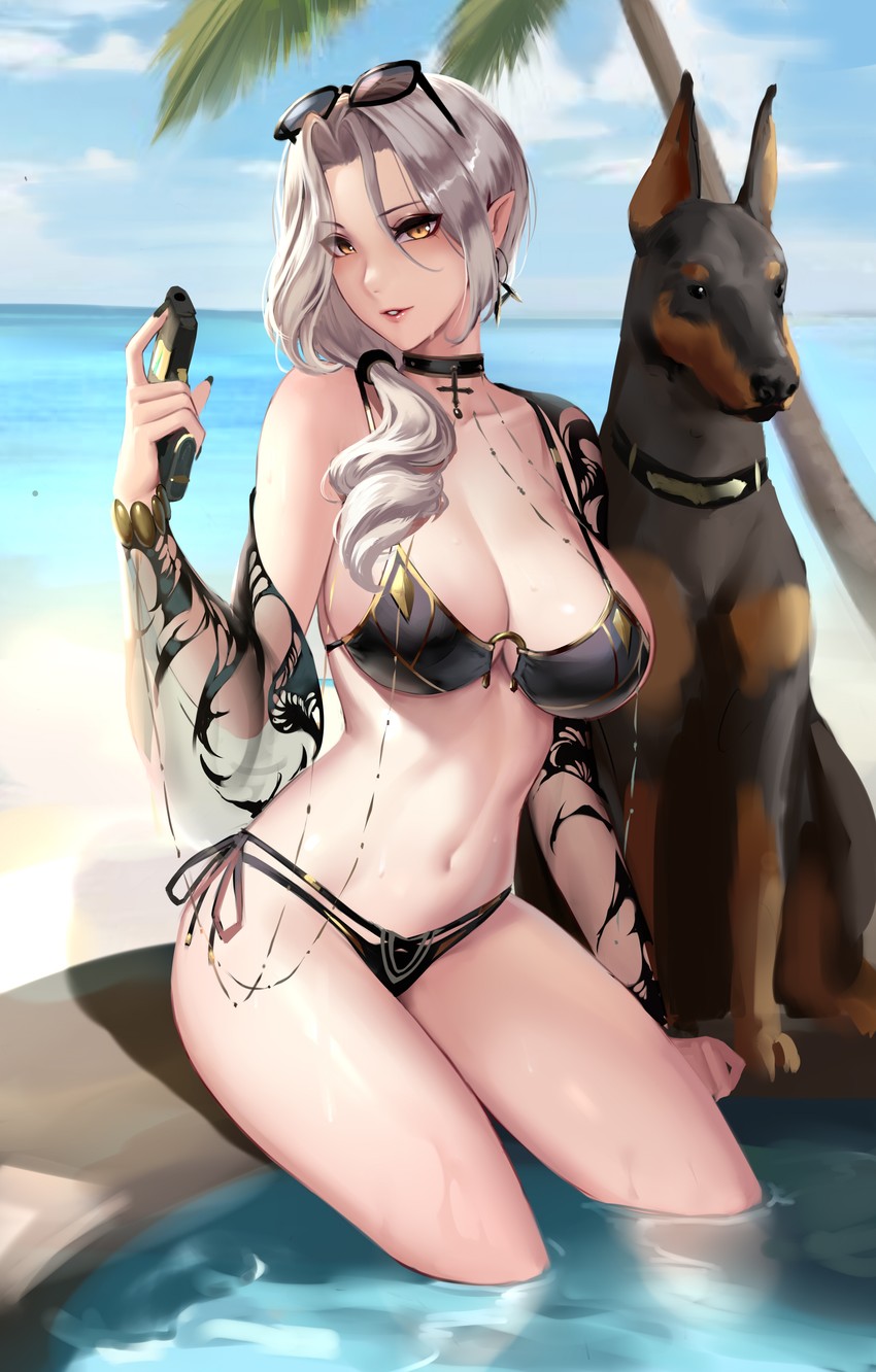 carmilla (fate and 1 more) drawn by cian_yo