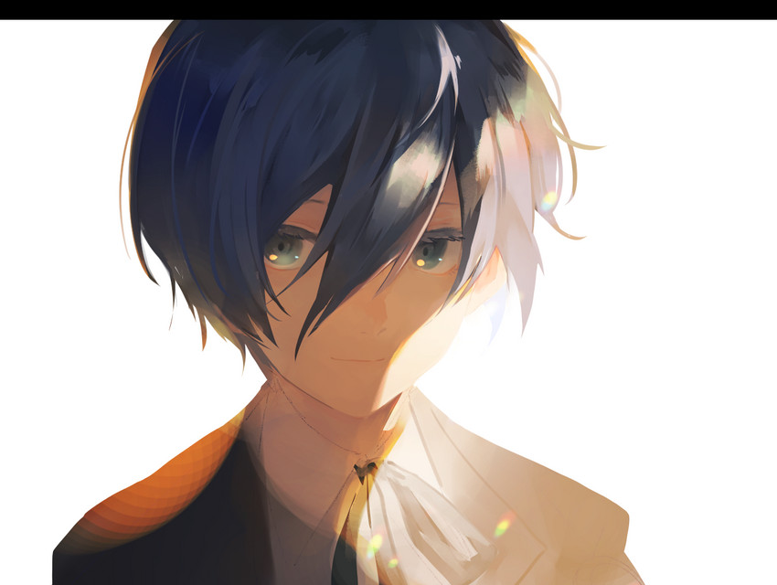 yuuki makoto (persona and 1 more) drawn by lor_(roasyerizyonirapi)