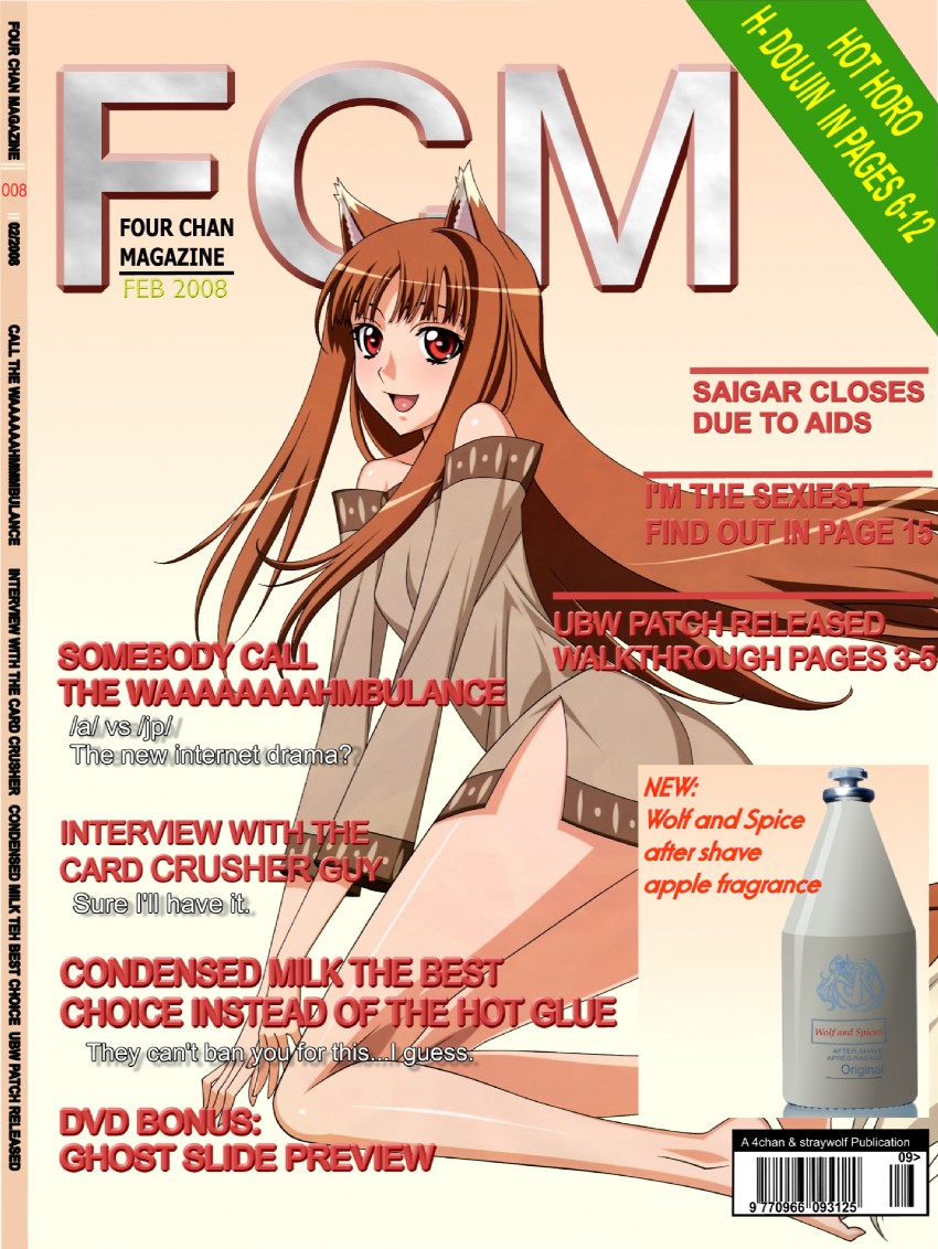 holo (spice and wolf and 2 more) drawn by kuroda_kazuya