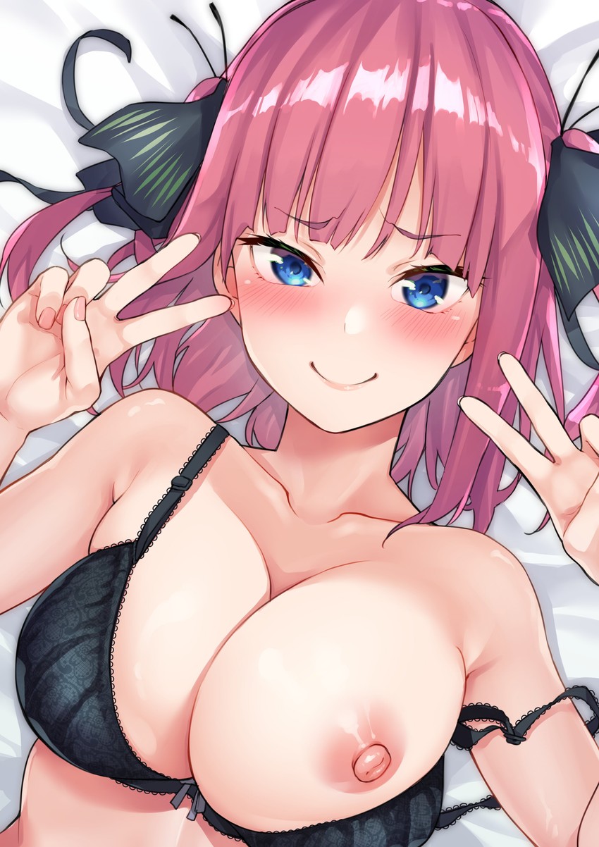 nakano nino (go-toubun no hanayome) drawn by kouzuki_(majc8345)