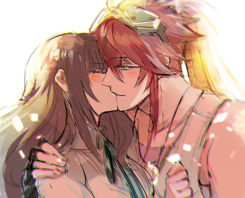 cardia beckford and impey barbicane (code:realize) drawn by kash-phia