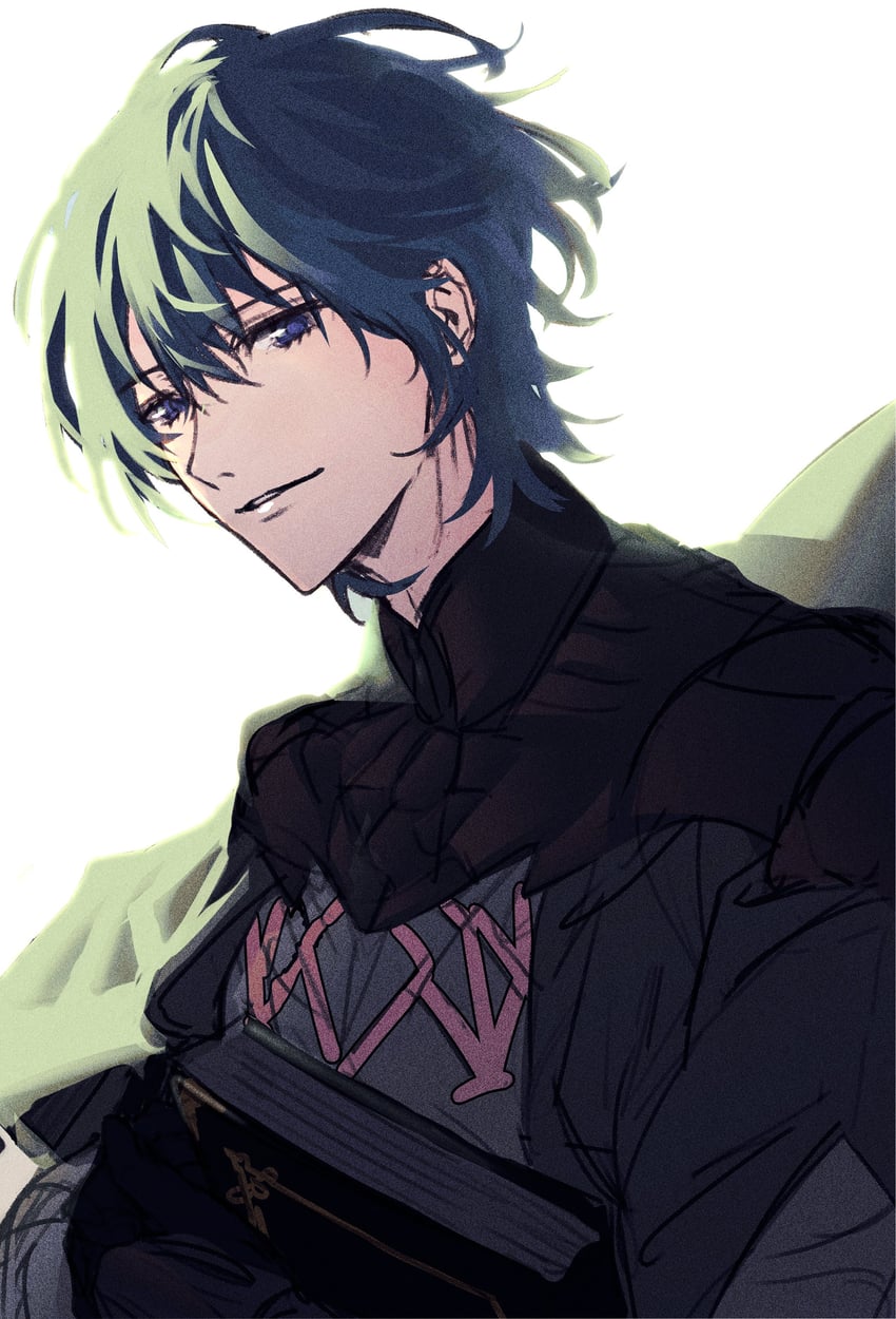 male byleth (fire emblem and 1 more) drawn by mogmog_0205