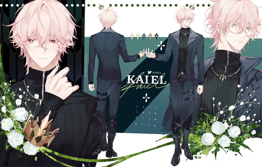 kaiel (indie virtual youtuber) drawn by mors_gn