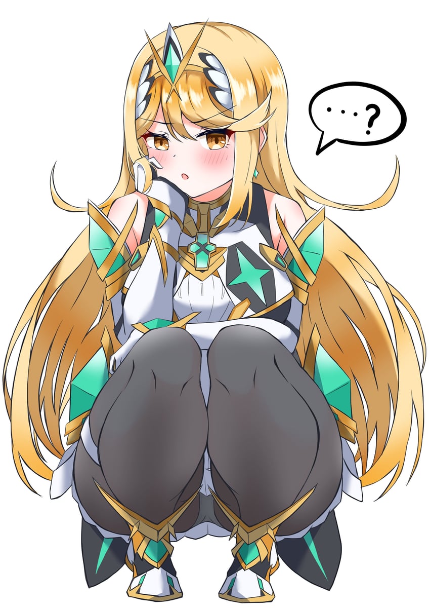 mythra (xenoblade chronicles and 1 more) drawn by otama_(otama_ladle23)